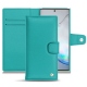 レザーケース Samsung Galaxy Note10+ - Bleu fluo
