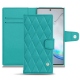レザーケース Samsung Galaxy Note10+ - Bleu fluo - Couture