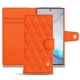 レザーケース Samsung Galaxy Note10+ - Orange fluo - Couture