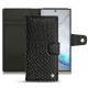 レザーケース Samsung Galaxy Note10+ - Serpent nero 