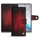 Samsung Galaxy Note10+ leather case - Rouge Patine