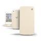 Housse cuir Apple iPhone 4  - Beige ( Nappa - Pantone 7502C ) 