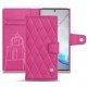 Funda de piel Samsung Galaxy Note10+ - Rose BB - Couture
