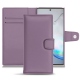 Custodia in pelle Samsung Galaxy Note10+ - Lilas PU