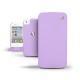 Housse cuir Apple iPhone 4  - Lilas ( Nappa - Pantone 2645U ) 