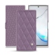 Funda de piel Samsung Galaxy Note10+ - Lilas - Couture ( Nappa - Pantone 2645U ) 