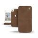Housse cuir Apple iPhone 4  - Sable vintage ( Roughtcut - Gaucho#57254 ) 
