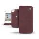 Housse cuir Apple iPhone 4  - Passion vintage ( Glutton - Red ) 
