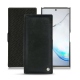 Funda de piel Samsung Galaxy Note10+ - Dark vintage ( Roughtcut - Black#5256 ) 