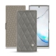 Funda de piel Samsung Galaxy Note10+ - Acier vintage - Couture
