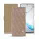 Funda de piel Samsung Galaxy Note10+ - Taupe vintage - Couture