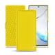 レザーケース Samsung Galaxy Note10+ - Jaune fluo