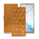 レザーケース Samsung Galaxy Note10+ - Or Maïa - Couture
