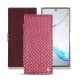 Custodia in pelle Samsung Galaxy Note10+ - Serpent ciclamino