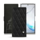 Funda de piel Samsung Galaxy Note10+ - Negre poudro - Couture