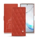Funda de piel Samsung Galaxy Note10+ - Arange clouquié - Couture