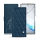 Funda de piel Samsung Galaxy Note10+ - Blu mediterran - Couture