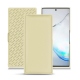 Funda de piel Samsung Galaxy Note10+ - Beige PU
