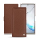 Funda de piel Samsung Galaxy Note10+ - Marron délicat