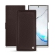 Custodia in pelle Samsung Galaxy Note10+ - Marron envoûtant
