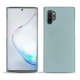 Capa em pele Samsung Galaxy Note10+ - Bleu ciel ( Nappa - Pantone 277C ) 