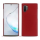 가죽 커버 Samsung Galaxy Note10+ - Rouge ( Nappa - Pantone 199C ) 