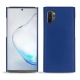 Capa em pele Samsung Galaxy Note10+ - Bleu océan ( Nappa - Pantone 293C ) 
