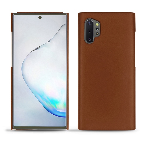 Capa em pele Samsung Galaxy Note10+Marron ( Nappa - Pantone #8B4720 ) 