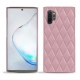 가죽 커버 Samsung Galaxy Note10+ - Rose - Couture ( Nappa - Pantone 2365C ) 