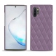 Funda de piel Samsung Galaxy Note10+ - Lilas - Couture ( Nappa - Pantone 2645U ) 