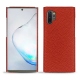 Capa em pele Samsung Galaxy Note10+ - Papaye ( Pantone 180C ) 