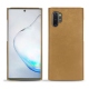 Lederschutzhülle Samsung Galaxy Note10+ - Sable vintage ( Roughtcut - Gaucho#57254 ) 