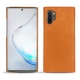 Lederschutzhülle Samsung Galaxy Note10+ - Mandarine vintage ( Pantone 165C ) 