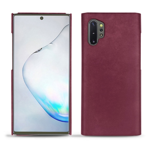 レザーケース Samsung Galaxy Note10+Prune vintage ( Pantone #612434 ) 