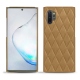 Coque cuir Samsung Galaxy Note10+ - Sable vintage - Couture