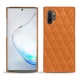 가죽 커버 Samsung Galaxy Note10+ - Mandarine vintage - Couture