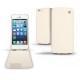 Custodia in pelle Apple iPhone 5  - Beige ( Nappa - Pantone 7502C ) 
