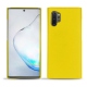 Funda de piel Samsung Galaxy Note10+ - Jaune fluo