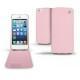 Apple iPhone 5  leather case - Rose ( Nappa - Pantone 2365C ) 