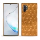 Funda de piel Samsung Galaxy Note10+ - Or Maïa - Couture