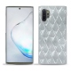 Custodia in pelle Samsung Galaxy Note10+ - Platinium - Couture