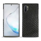 Lederschutzhülle Samsung Galaxy Note10+ - Serpent nero
