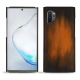 Capa em pele Samsung Galaxy Note10+ - Marron Patine