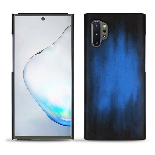 レザーケース Samsung Galaxy Note10+Bleu Patine