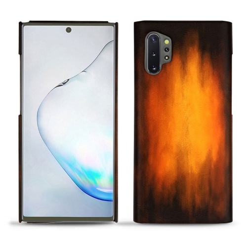 レザーケース Samsung Galaxy Note10+Fauve Patine