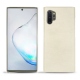 가죽 커버 Samsung Galaxy Note10+ - Blanc escumo