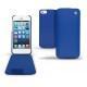 Apple iPhone 5  leather case - Bleu océan ( Nappa - Pantone 293C ) 