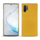 Custodia in pelle Samsung Galaxy Note10+ - Jaune soulèu