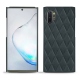 Capa em pele Samsung Galaxy Note10+ - Blu marino - Couture