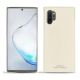 Funda de piel Samsung Galaxy Note10+ - Blanc PU